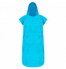  Махрове пончо з капюшоном Agama Poncho Extra Dry - бірюзовий/L/XL