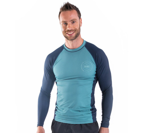 Чоловіча футболка для водних видів спорту Jobe Rashguard longsleeve - синій/S Чоловіча футболка для водних видів спорту Jobe Rashguard longsleeve - синій/S