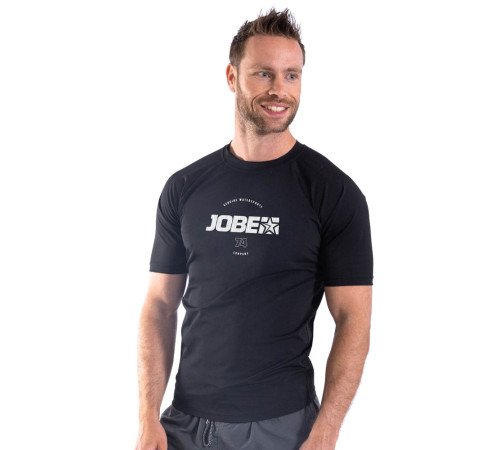 Чоловіча футболка для водних видів спорту Jobe Rashguard - чорний/XXL Чоловіча футболка для водних видів спорту Jobe Rashguard - чорний/XXL