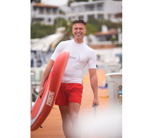 Чоловічі шорти Jobe Swimshorts - червоний/L