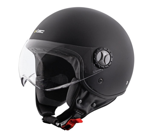 Шолом для скутера W-TEC FS-701MB Matt Black - Чорний / XL (61-62)