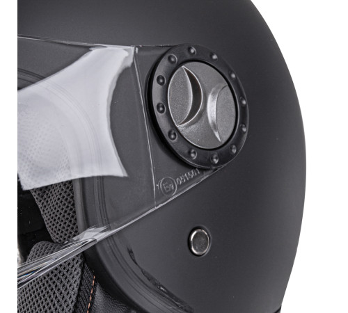 Шолом для скутера W-TEC FS-701MB Matt Black - Чорний / XL (61-62)