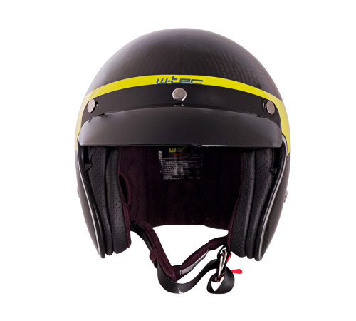 Мотоциклетний шолом W-TEC Vacabro - розмір S(55-56) / блискучий вуглець