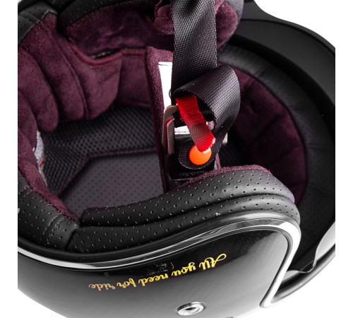 Мотоциклетний шолом W-TEC Vacabro - розмір S(55-56) / блискучий вуглець