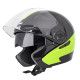 Мотоциклетний шолом W-TEC Neikko Black-Fluo - розмір S(55-56)