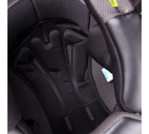 Мотоциклетний шолом W-TEC Neikko Black-Fluo - XS(53-54)