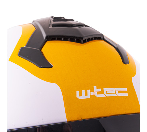 Мотоциклетний шолом W-TEC Yellamo - L (59-60) / білий