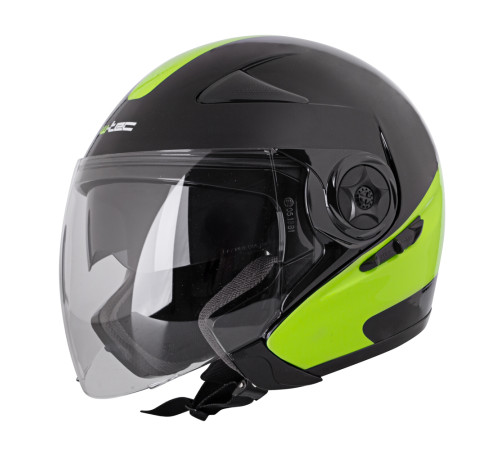 Мотоциклетний шолом W-TEC Neikko Black-Fluo - XL(61-62)