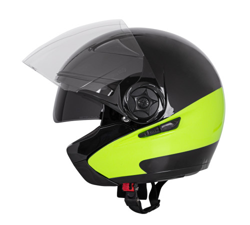 Мотоциклетний шолом W-TEC Neikko Black-Fluo - XL(61-62)