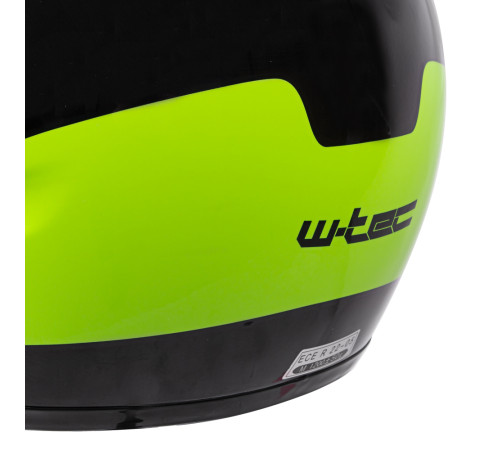 Мотоциклетний шолом W-TEC Neikko Black-Fluo - XL(61-62)