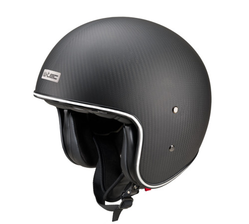 Мотоциклетний шолом W-TEC Angeric Matt Carbon - чорний / XL (61-62)