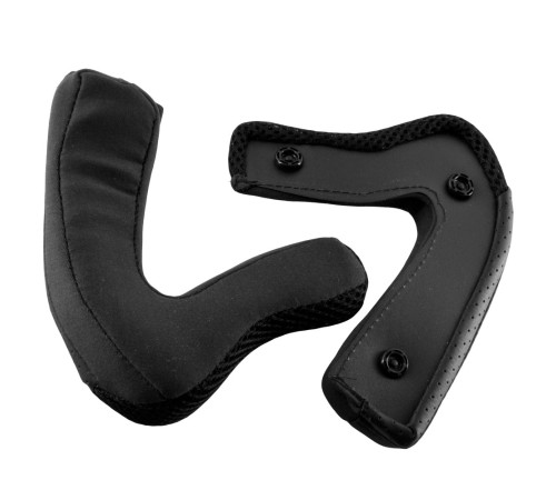 Мотоциклетний шолом W-TEC V586 з козирком - розмір S(55-56) / чорно-зелений