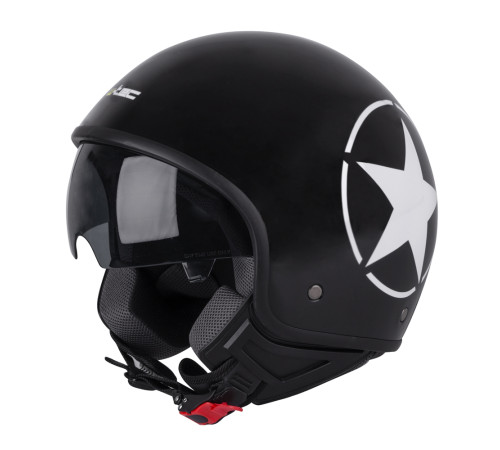 Шолом для скутера W-TEC FS-710S Revolt Black - Чорний / L (59-60) Шолом для скутера W-TEC FS-710S Revolt Black - Чорний / L (59-60)