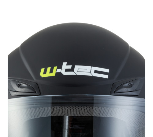 Мотоциклетний шолом W-TEC Nankko - матовий чорний / XL (61-62)