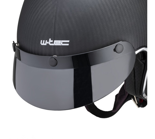 Мотоциклетний шолом W-TEC Vacabro SWBH - чорний матовий / XL (61-62)