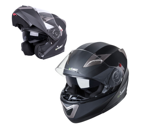 Мотоциклетний шолом W-TEC YM-925 - матовий чорно-бронзовий / XXL (63-64)