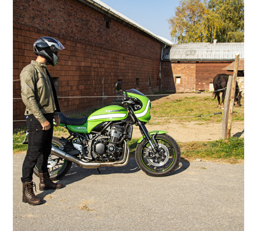 Перекидний мотоциклетний шолом W-TEC FS-907 P/J - Сіро-чорний/XL (61-62)