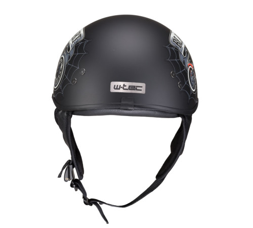 Мотоциклетний шолом W-TEC чорний Heart Rednut M (57-58)