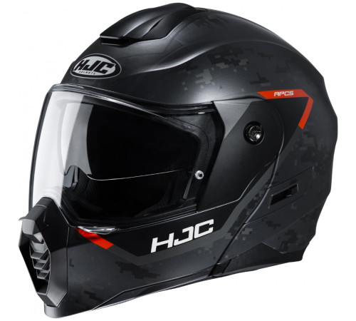 Мотоциклетний шолом Flip-Up HJC C80 Bult MC7SF XXL (63-64)
