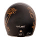 Мотоциклетний шолом W-TEC Café Racer чорно-коричневий M (57-58)