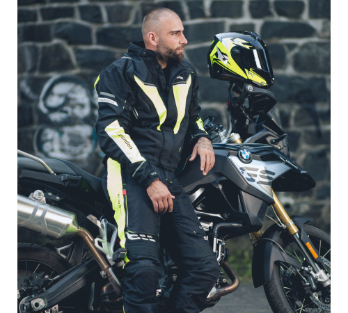 Перекидний мотоциклетний шолом W-TEC Vexamo PI Graphic w/ Pinlock - чорна графіка/M