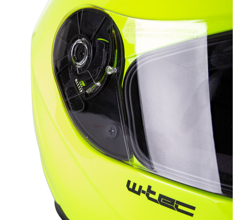 Мотоциклетний шолом W-TEC V158 - флуо-жовтий / L (59-60)