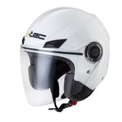Мотоциклетний шолом W-TEC Nankko - білий /  XL (61-62)