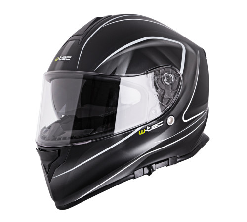 Мотоциклетний шолом W-TEC V127 - чорний / XL (61-62)