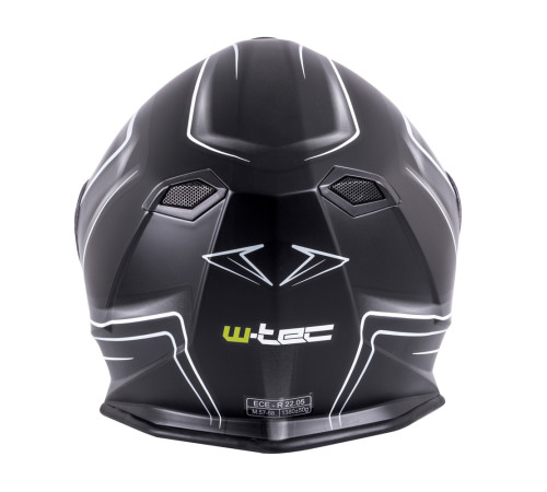 Мотоциклетний шолом W-TEC V127 - чорний / XL (61-62)