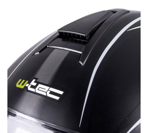 Мотоциклетний шолом W-TEC V127 - чорний / XL (61-62)
