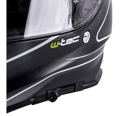 Мотоциклетний шолом W-TEC V127 - чорний / XL (61-62)