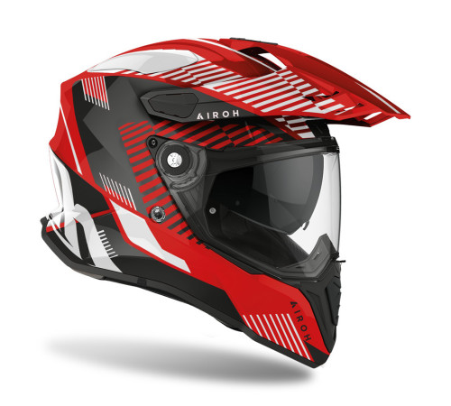 Мотоциклетний шолом Airoh Commander Boost Glossy червоний L(59-60) 2022