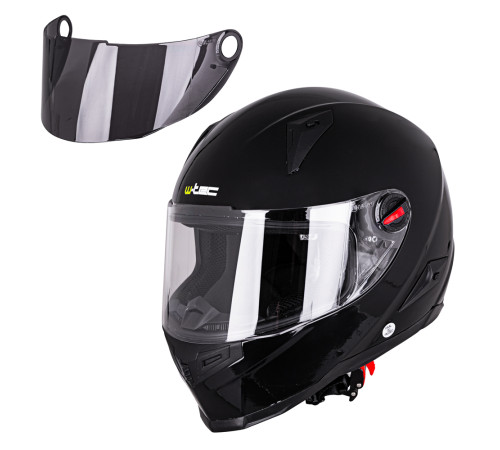 Мотоциклетний шолом W-TEC NK-863 - чорний глянсовий/XXL (63-64)