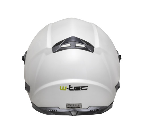 Мотоциклетний шолом W-TEC NK-863 - білий/S (55-56)