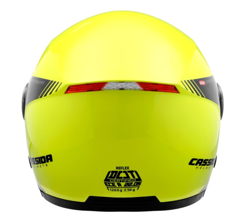 Мотоциклетний шолом Cassida Reflex Safety - чорний-флуо-жовтий / S (55-56) Мотоциклетний шолом Cassida Reflex Safety - чорний-флуо-жовтий / S (55-56)