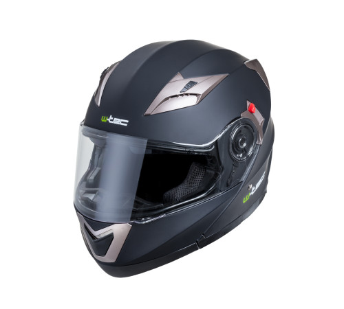 Мотоциклетний шолом W-TEC YM-925 - матовий чорно-бронзовий / S (55-56)