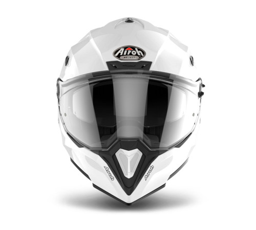 Мотошолом Airoh Commander Колір Білий 2022р