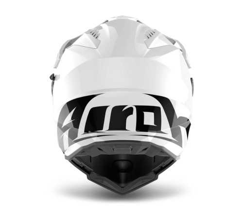 Мотошолом Airoh Commander Колір Білий 2022р