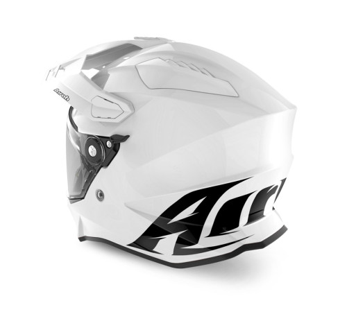 Мотошолом Airoh Commander Колір Білий 2022р