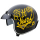 Мотоциклетний шолом W-TEC Café Racer чорно-жовтий M (57-58)
