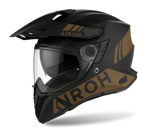 Мотоциклетний шолом Airoh Commander Factor Gold Matte 2023 XL (61-62) Мотоциклетний шолом Airoh Commander Factor Gold Matte 2023 XL (61-62)