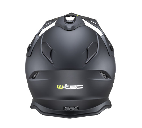 Мотоциклетний шолом W-TEC V331 PR - матовий чорний / L (59-60)