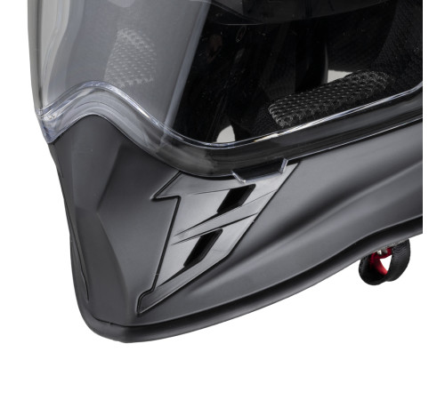 Мотоциклетний шолом W-TEC V331 PR - матовий чорний / L (59-60)