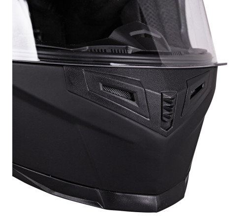 Мотоциклетний шолом W-TEC NK-863 - матовий чорний/XS (53-54)