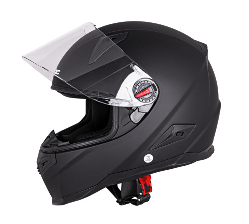 Мотоциклетний шолом W-TEC NK-863 - матовий чорний/XXL (63-64)