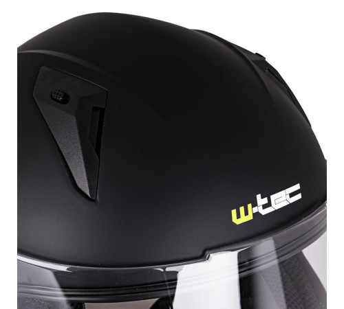 Мотоциклетний шолом W-TEC NK-863 - матовий чорний/XXL (63-64)