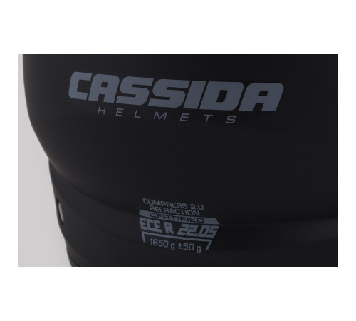 Мотоциклетний шолом Cassida Compress 2.0 P/J XL (61-62)