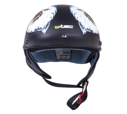 Мотоциклетний шолом W-TEC V531 - чорний орел / XXL (63-64)