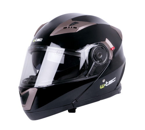 Мотоциклетний шолом W-TEC YM-925 - чорно-бронзовий /М (57-58)