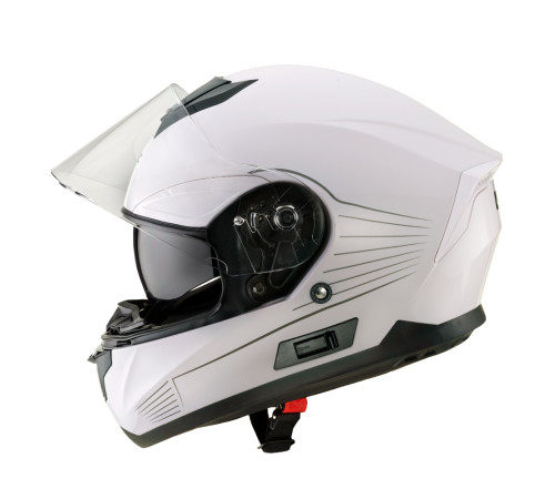 Мотоциклетний шолом W-TEC Yorkroad Solid білий XL (61-62)